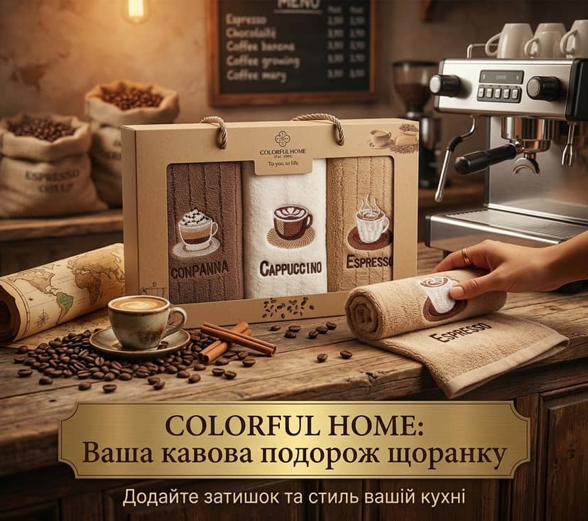 Набір серв ф 3од COLORFUL HOME 25х50 501-224-210 3
