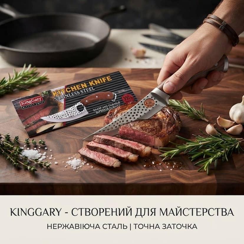 Нож басурманський с деревянной ручкой 3