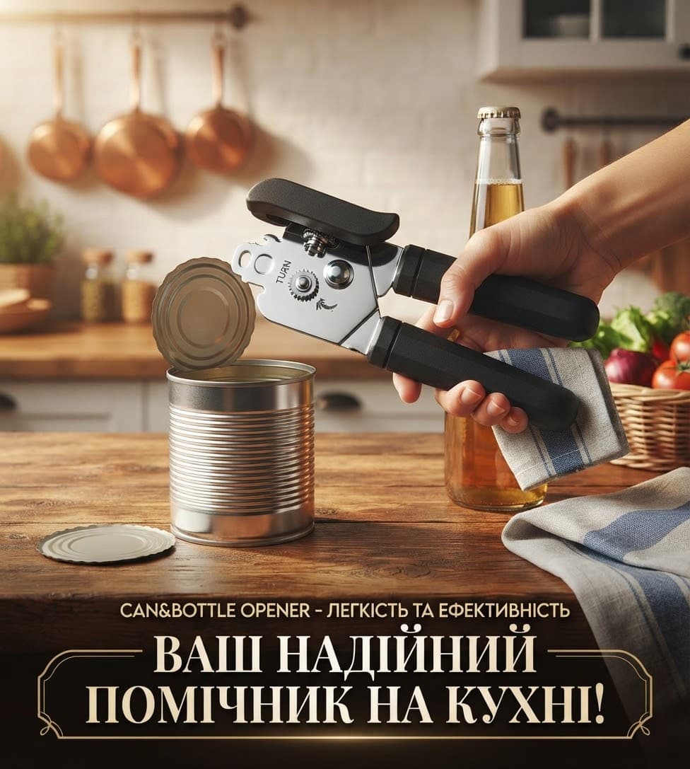Ніж консерва пластикові ручки 2