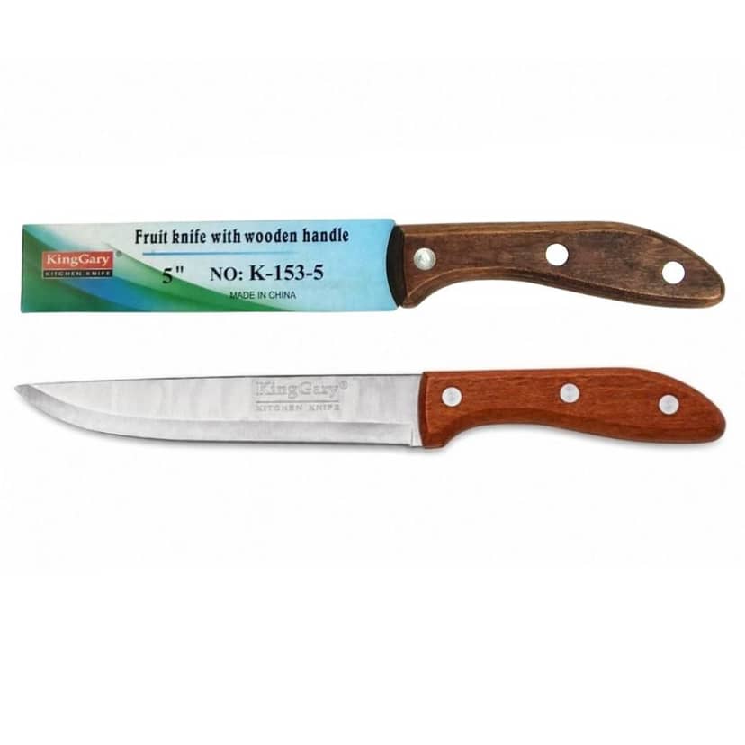 Knife with Wooden Handle 4