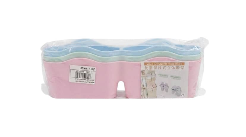 Wall-Mounted Shoe Organizer 3pcs NR-408