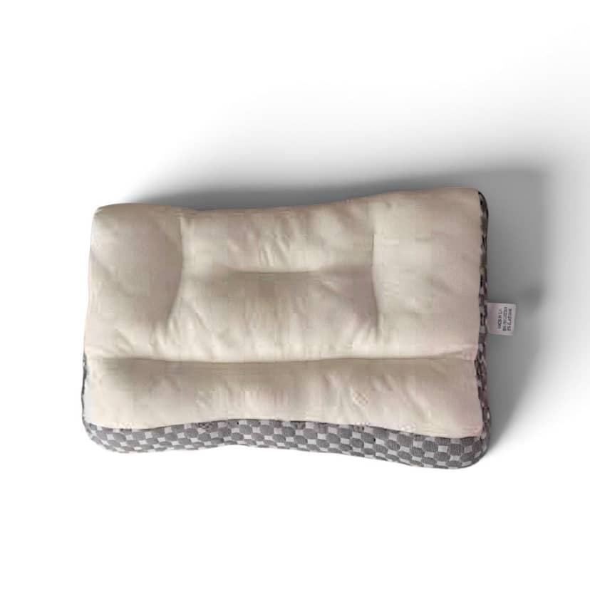 Orthopedic Pillow COLORFUL HOME White with Grey 2