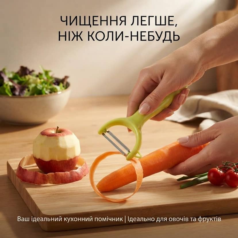 Овочечистка пластик 2