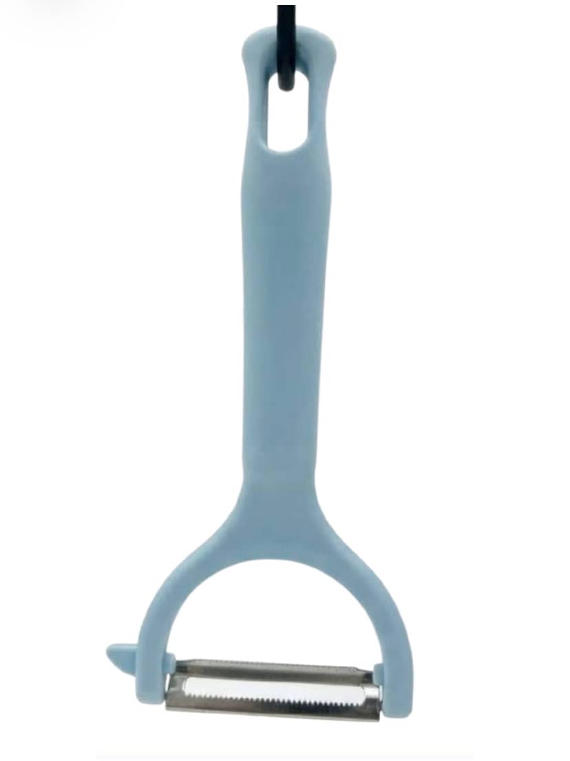 Plastic Vegetable Peeler 15.5x6.5 cm, Blue