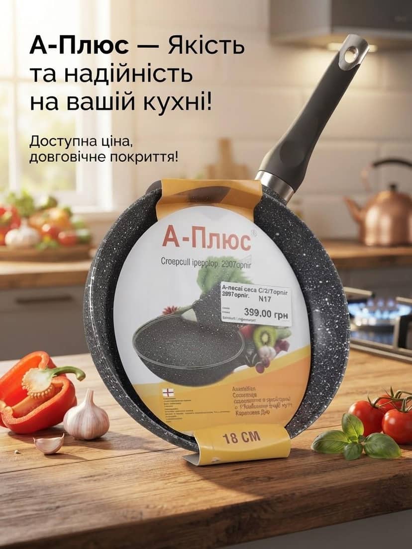 Granite Frying Pan D18 2