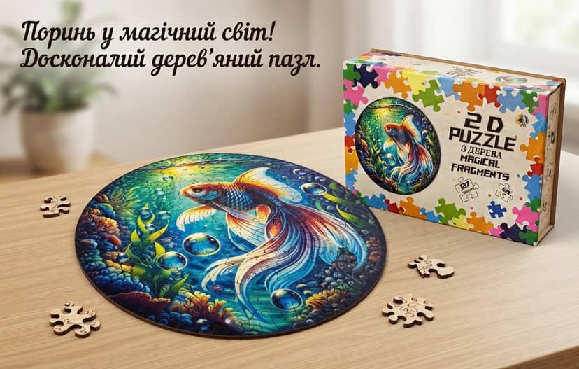 Деревянный пазл 5