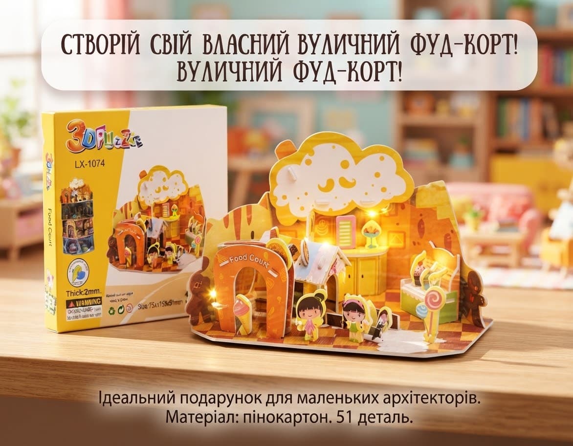 Пазли паперові 20х30 01105 2