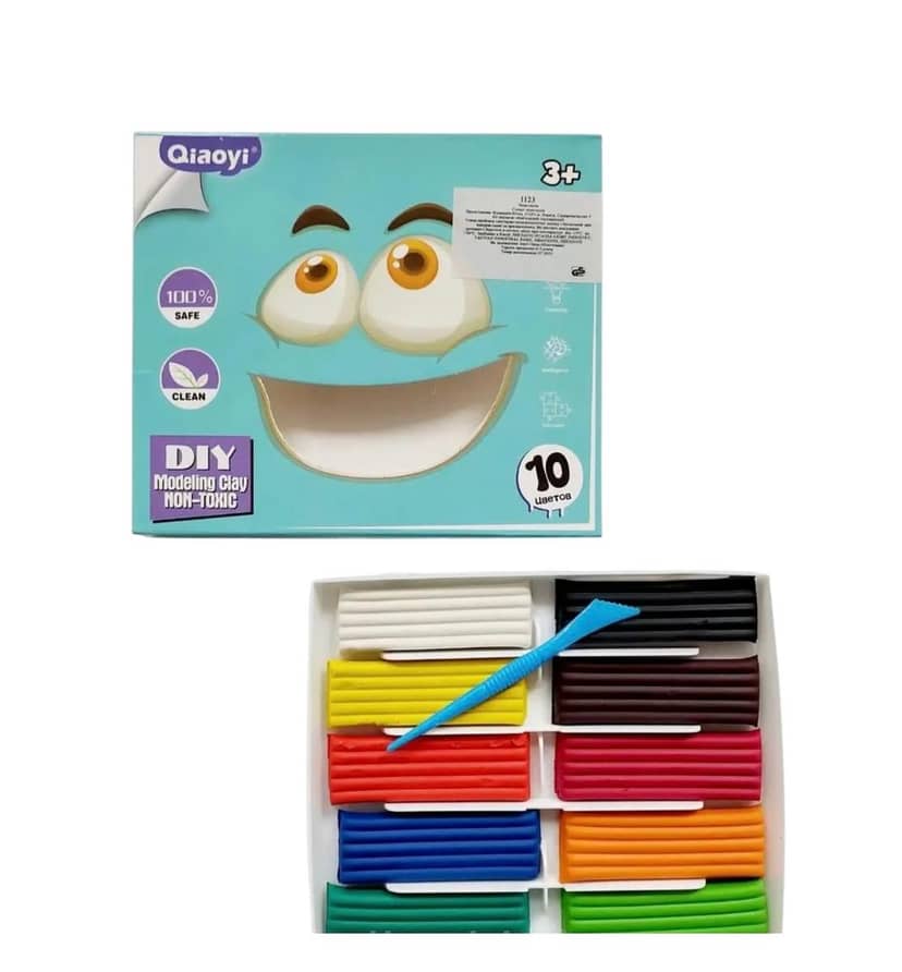 Пластилин 6 цветов 3