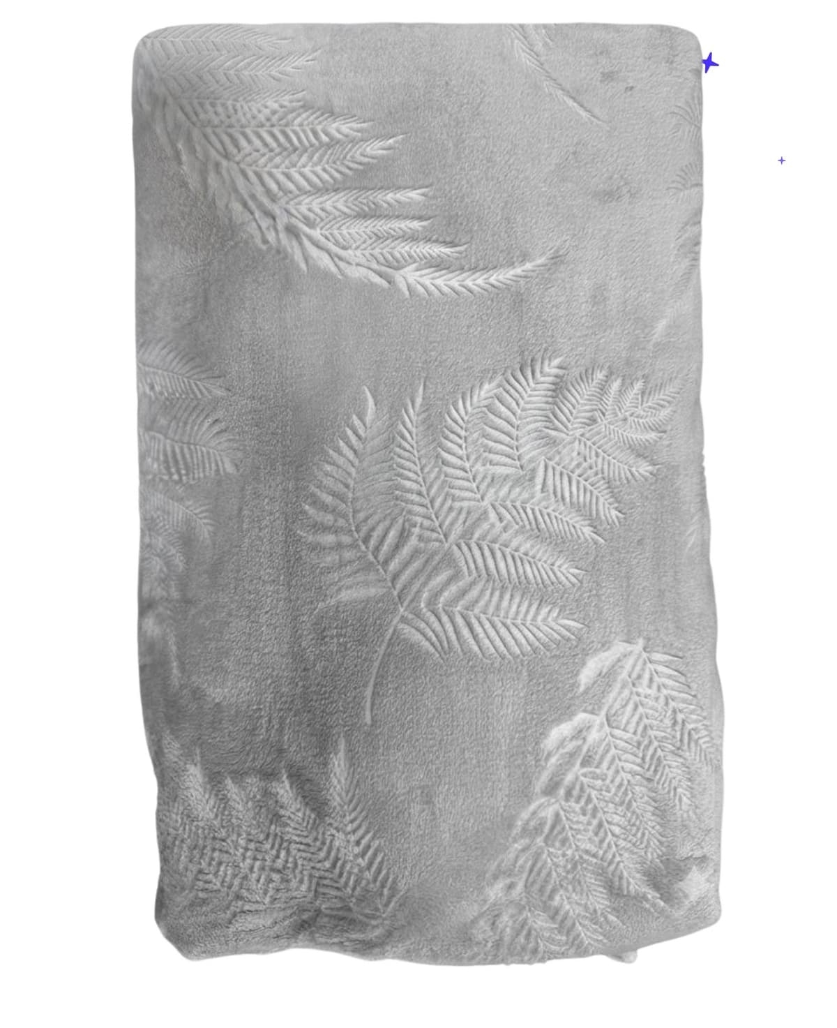 Embossed Leaf Pattern Blanket