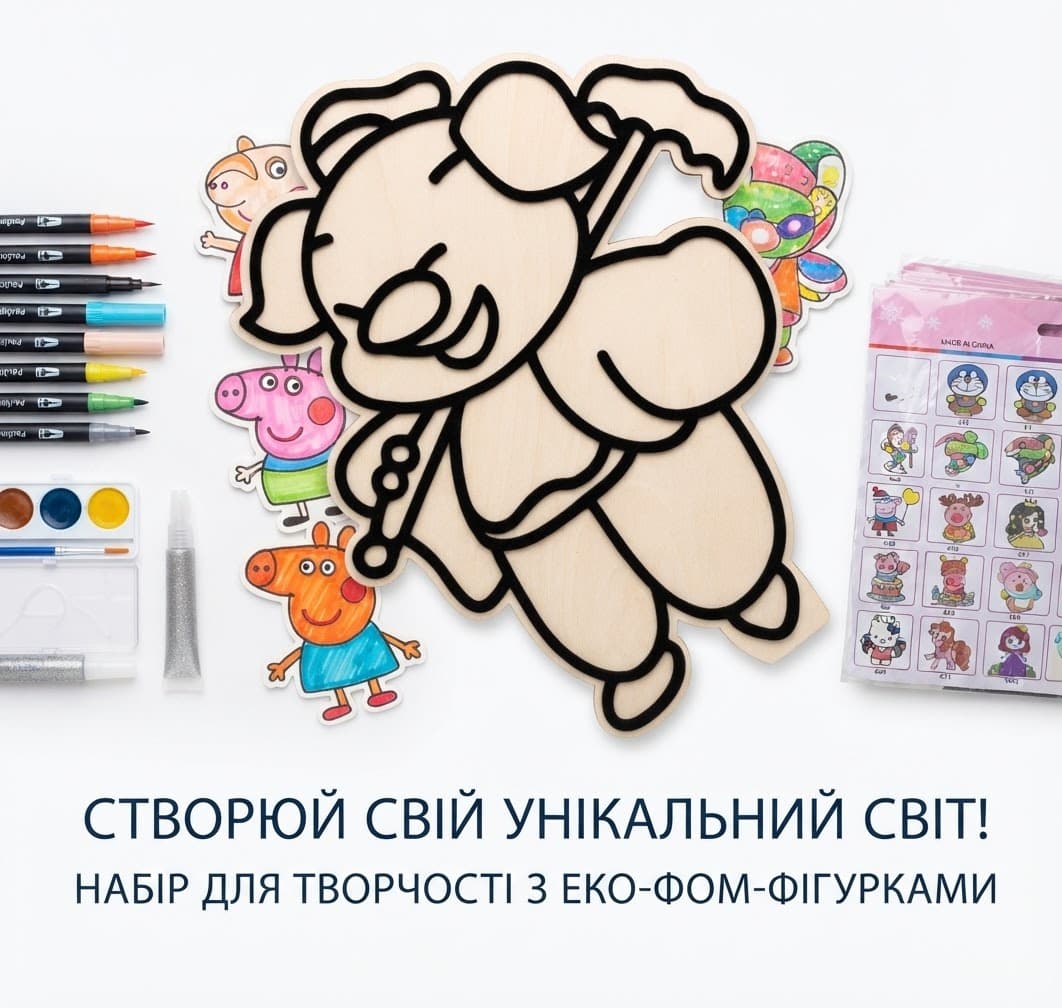 Поділка пластилін цуценя Снупі 2