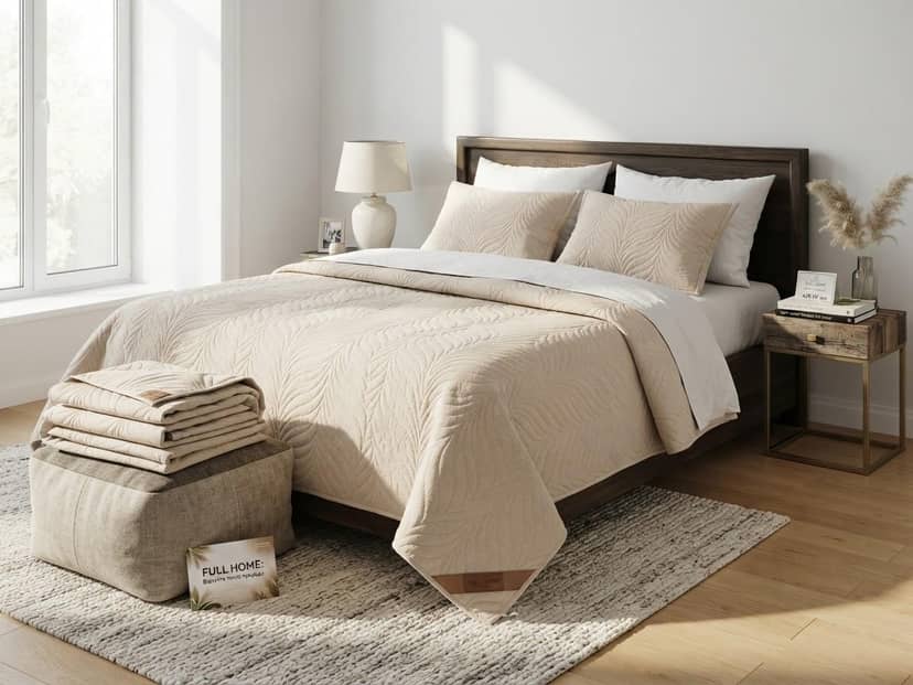 Linen Bedspread 1.5-Size 2