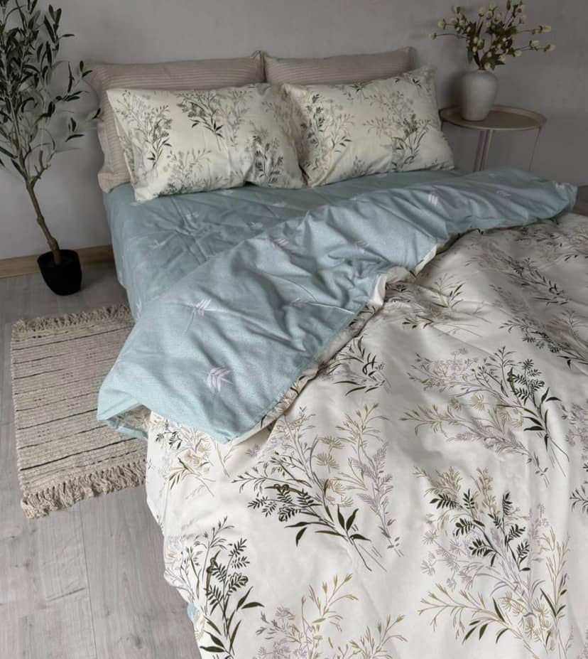 Flannel Bedding Set 2 Pieces with Elastic 4