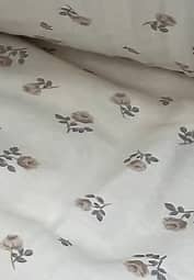 Постільна білизна 2ка м біж з червоними квіточками FAVOURITE TEXTILES 3