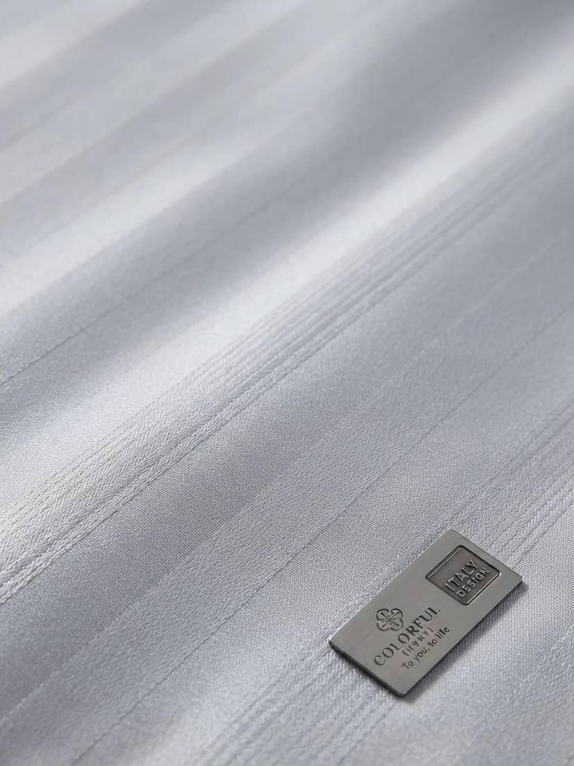 Double Satin Bedding Set with Duvet Cover 019-002 3