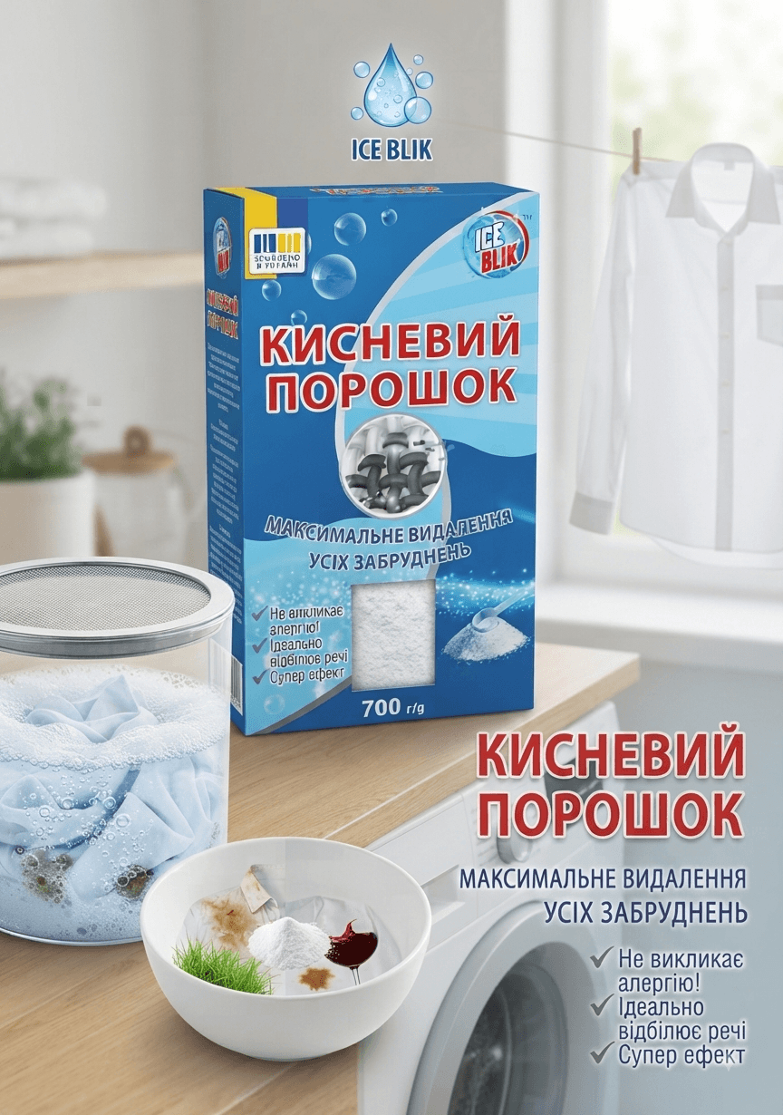Прошок кисневий « WHITENING” 700г 5