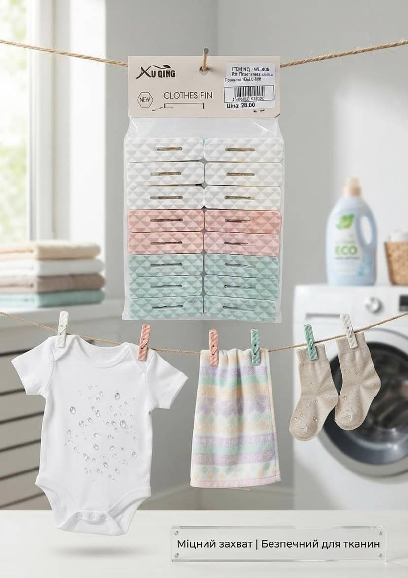 Clothes Pins Set 16pcs L-808 3