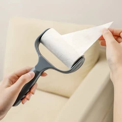 Fabric Pill Remover Roller, White 2