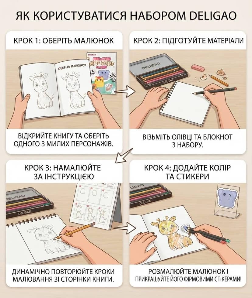Розмальовка-розвивашка +наліпки 3