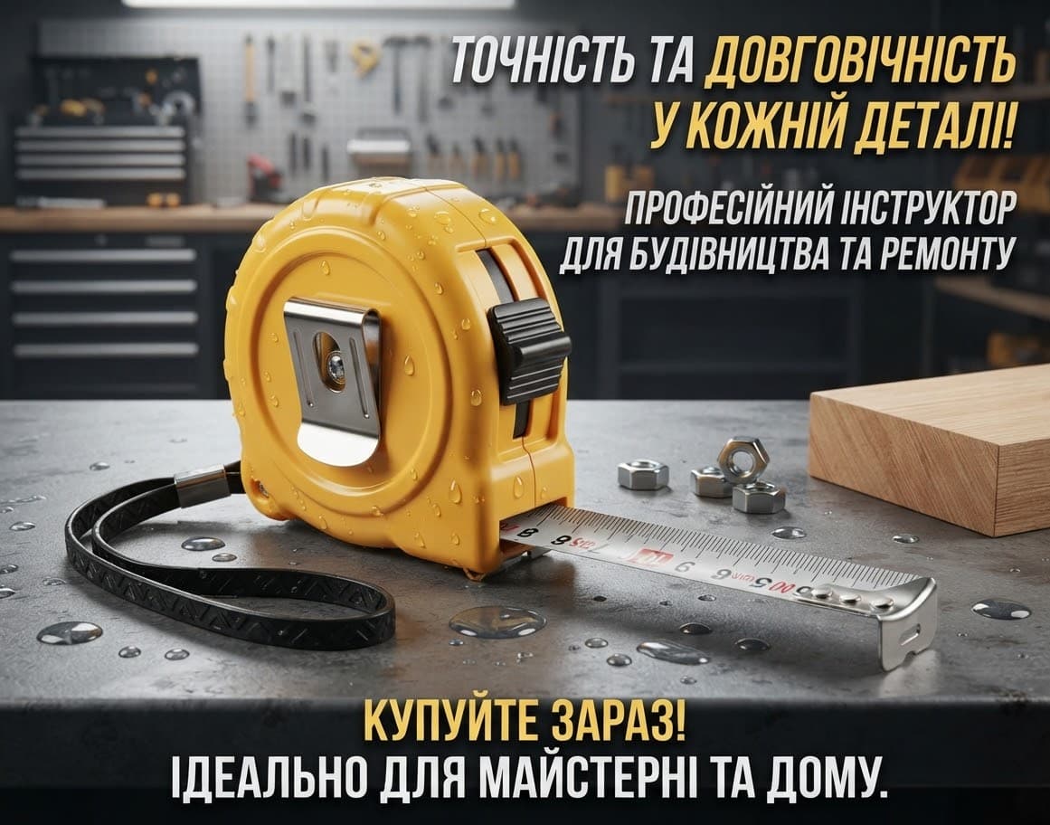 Рулетка 3м пластик (18-40) 3