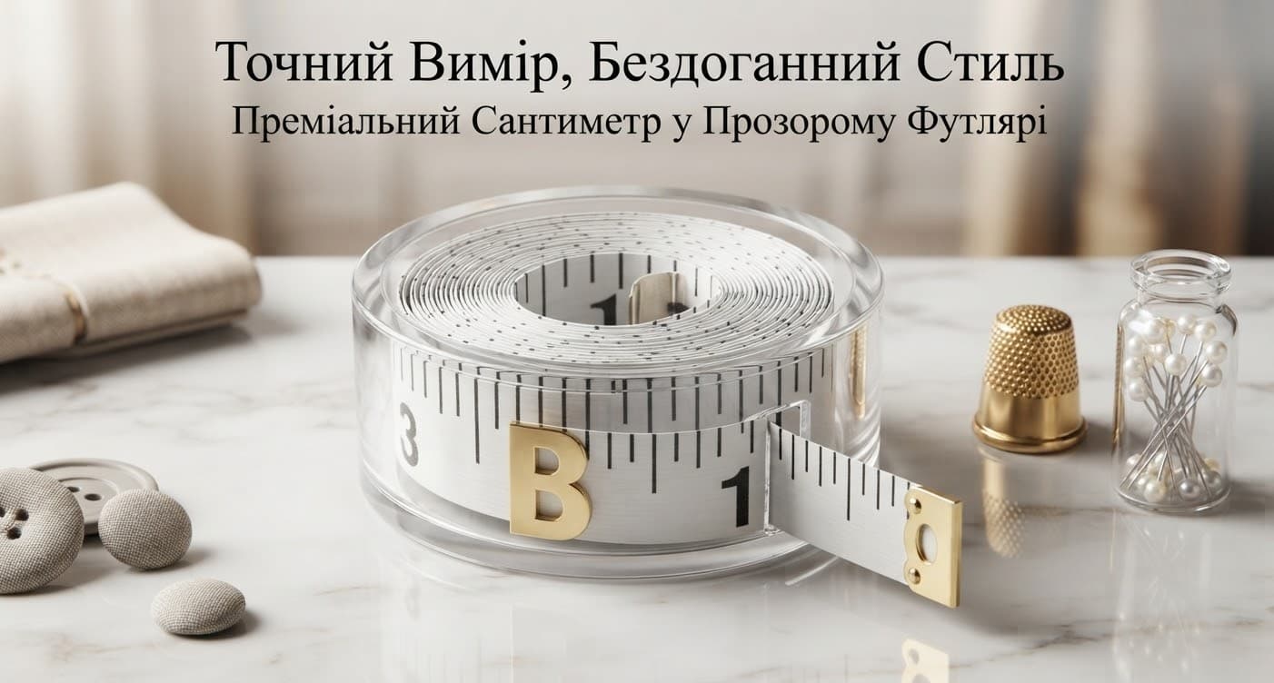 Сантиметр в коробці білого кольору 4