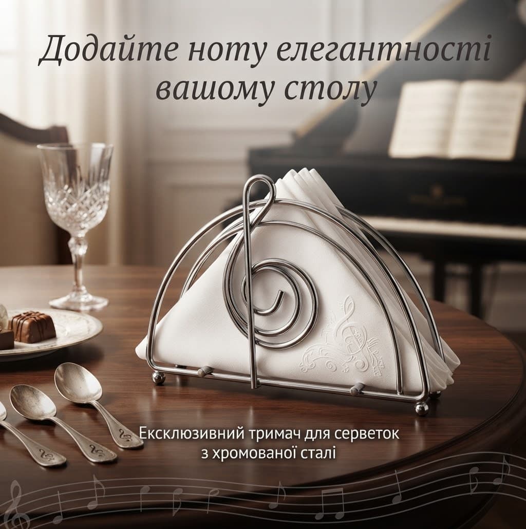 Серветниця металева 470 2