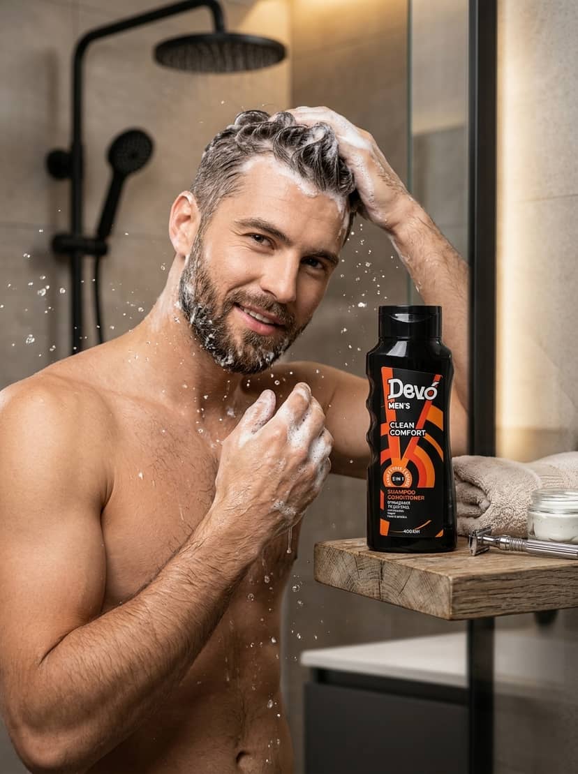 Шампунь-кондиціонер «Clean comfort » TM « Dévo » 3