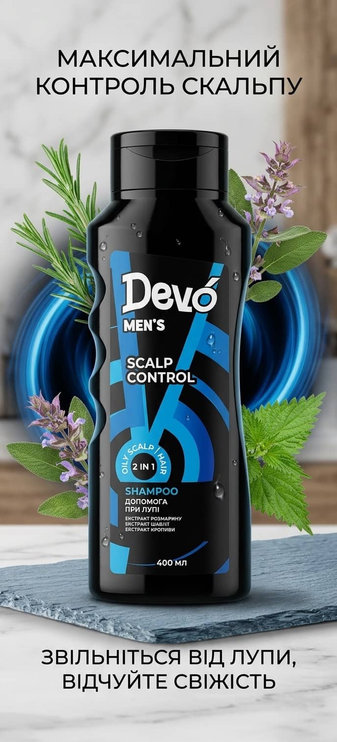 Шампунь Scalp control 400ml 3