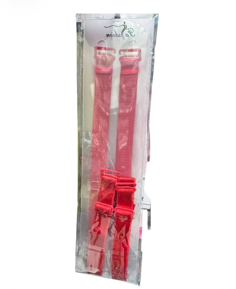 Decorative Bust Straps Mix 1.5cm Red Color 2