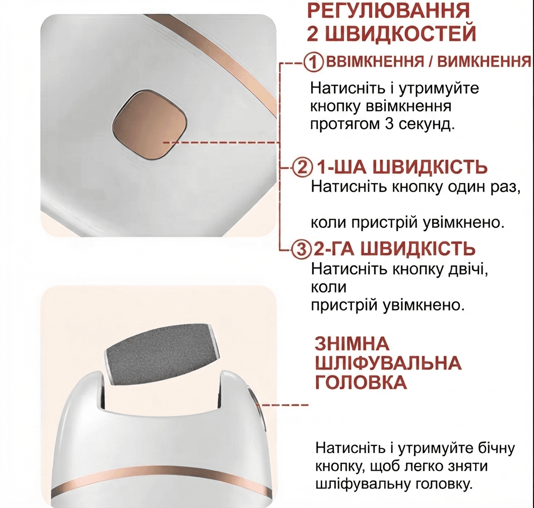 Шолер пʼятка білого кольору 5