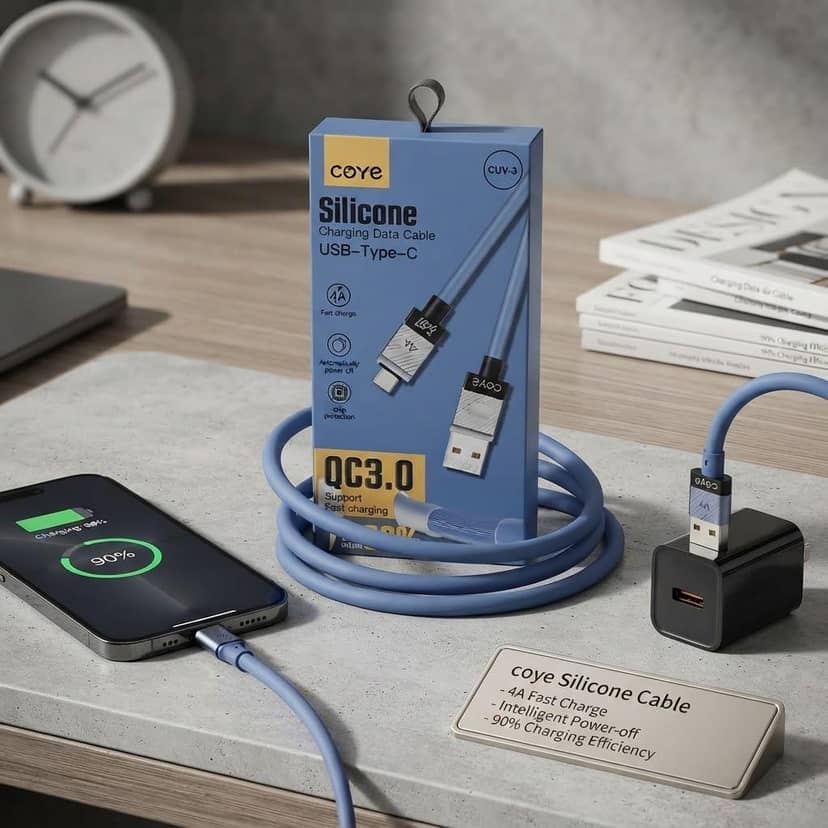 Швидкісна зарядка USB - Type - c COYE 3