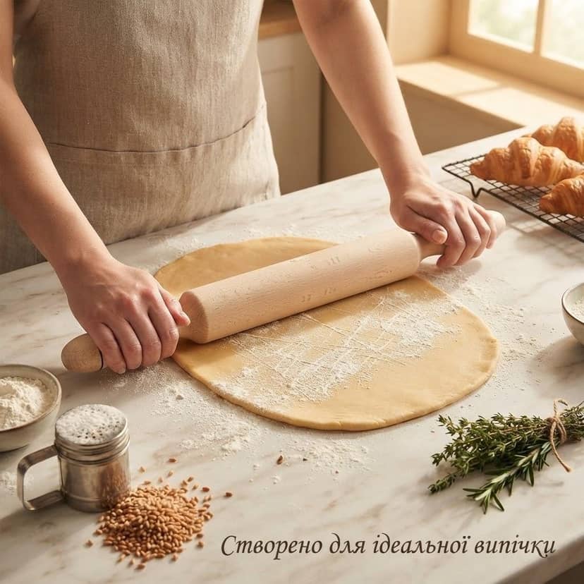 Скалка дерев’яна 3