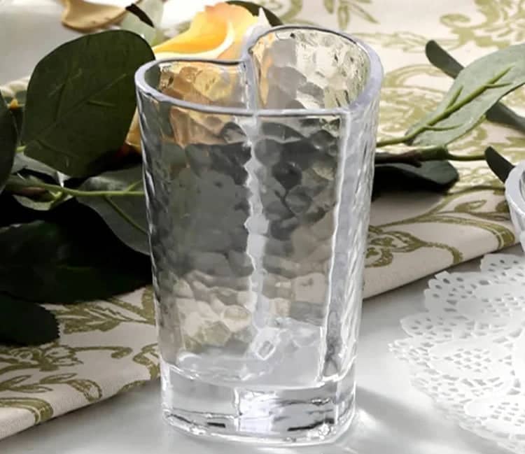Heart Ice Cube Glass 10cm 3