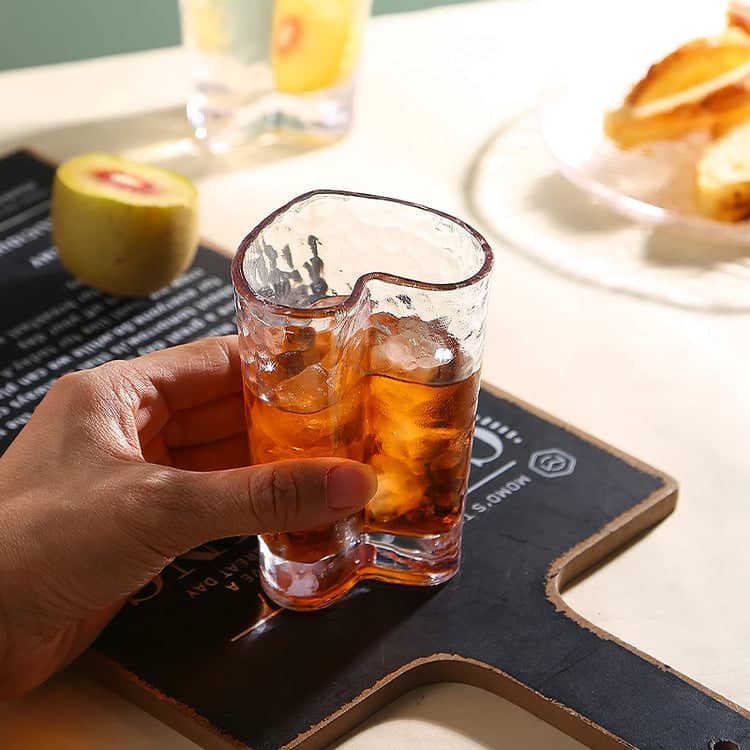 Heart Ice Cube Glass 10cm 4