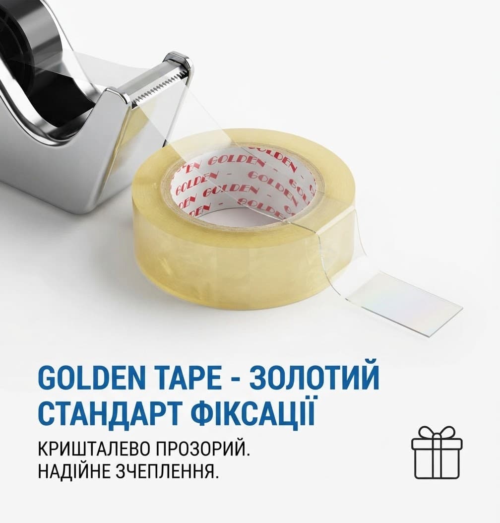 Скотч товщина 18мм шир 6 3