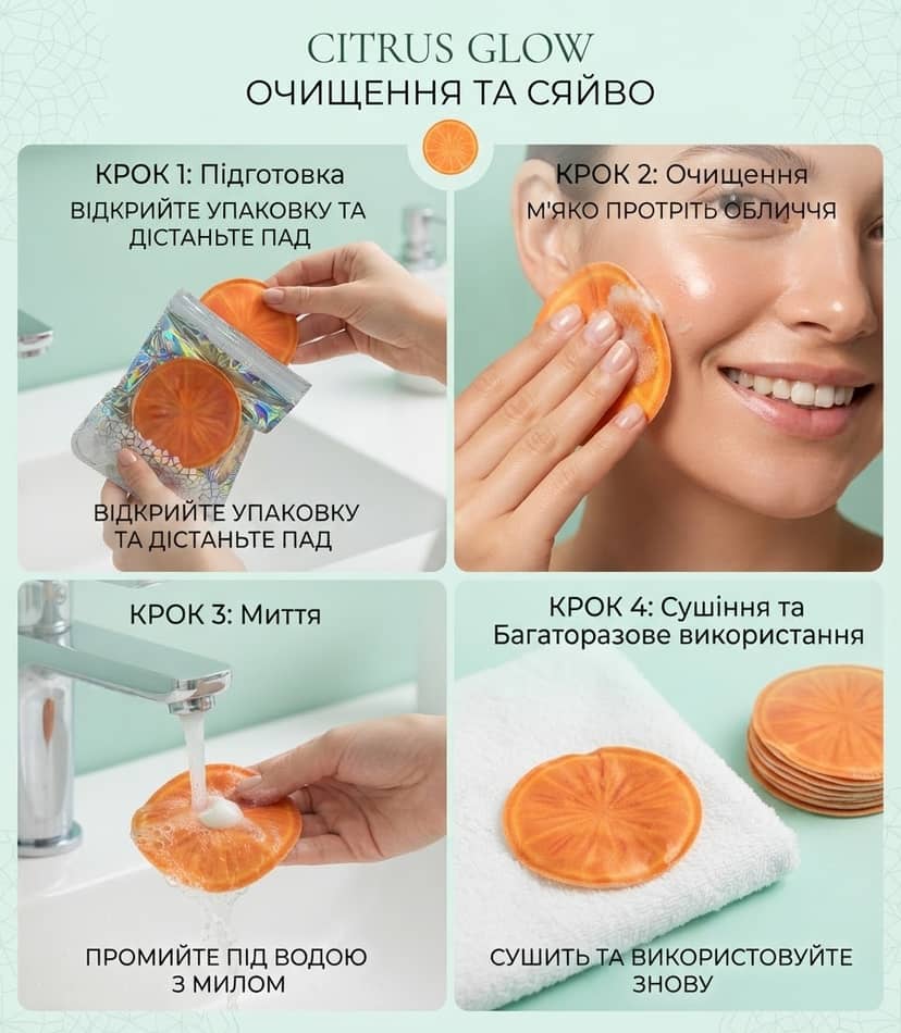Round 6-Piece Sponge, Orange, 394-11 2
