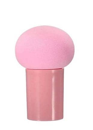 Pink sponge with handle in plastic box 10382 2
