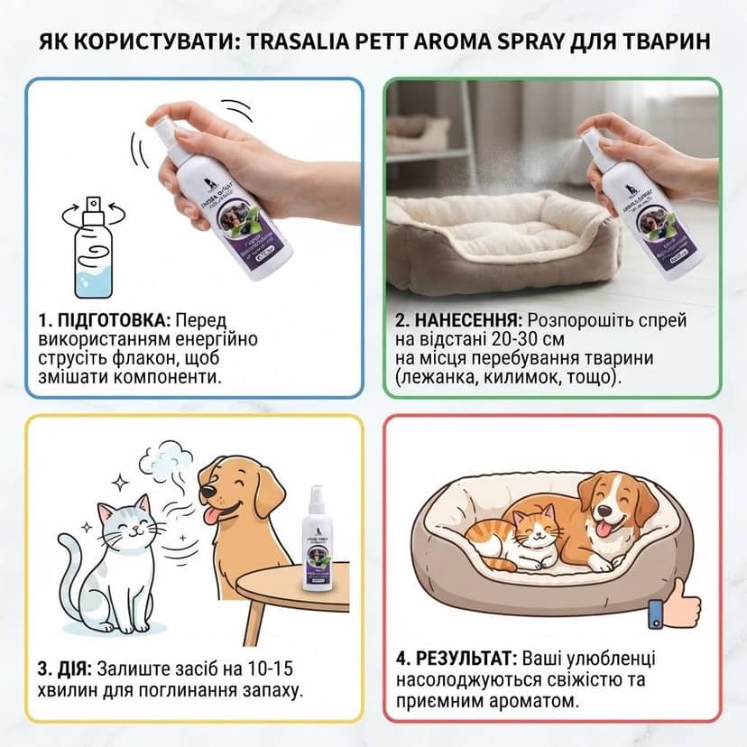 Спрей-відпривчування захищає меблі від дряпання та відучує котів мітити територію. 3