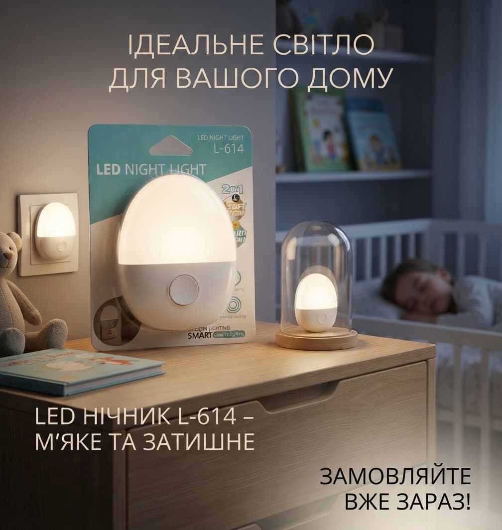 Світильник лед кімнатний -614 білий 3