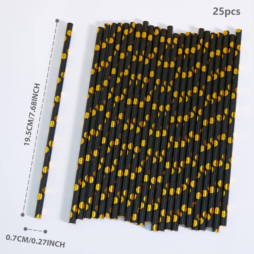 Paper Straws 25 pcs 4
