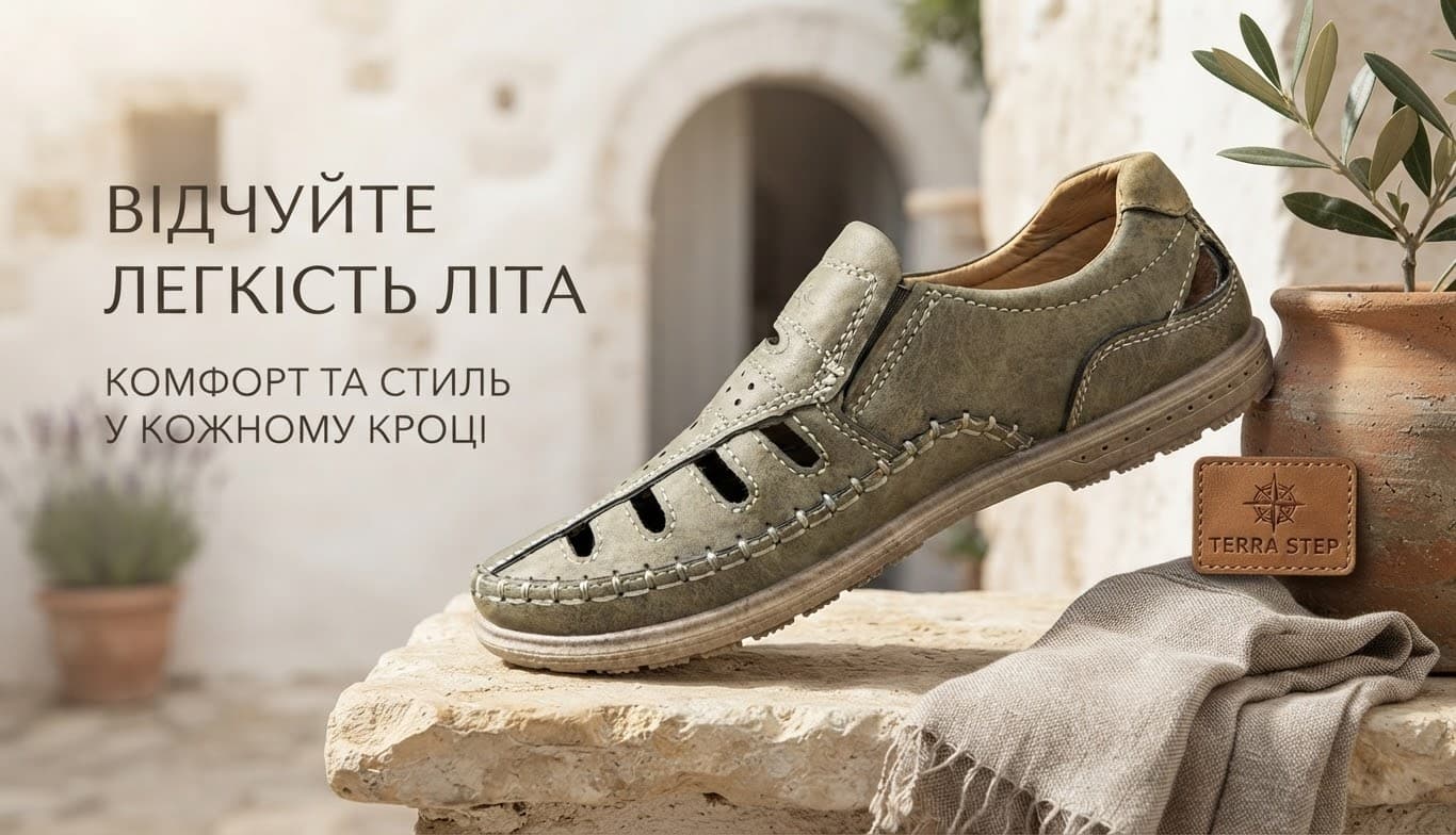 Туфлі чоловічі літо 5459-6 темно біжевого кольору 42р 4