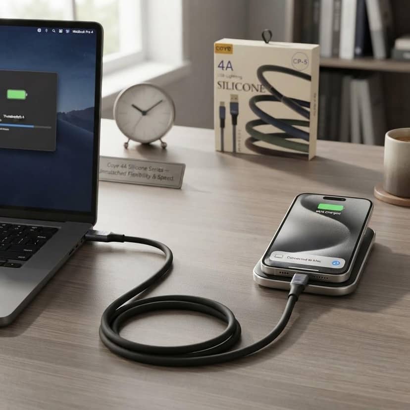 USB lightning айфон зарядка швидкісна COYE 2