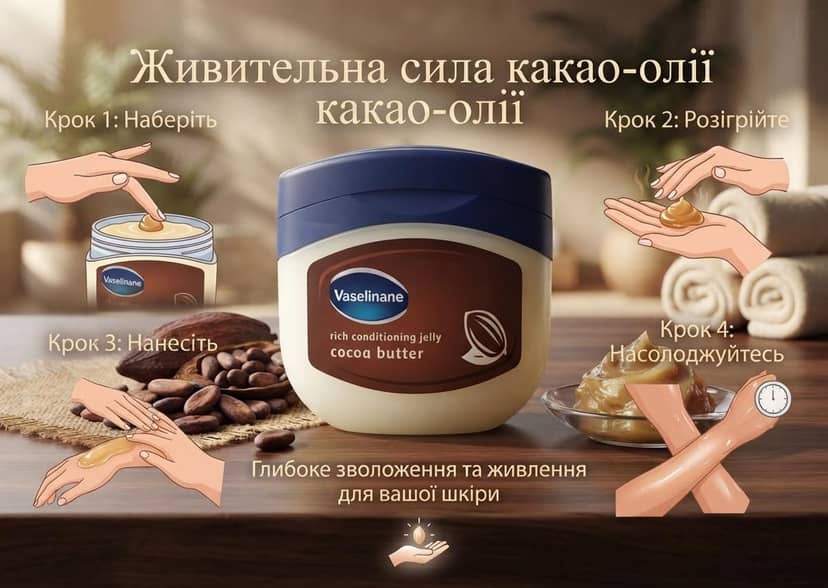 Vaseline 50ml Cocoa Butter Rich Conditioning Jelly 2