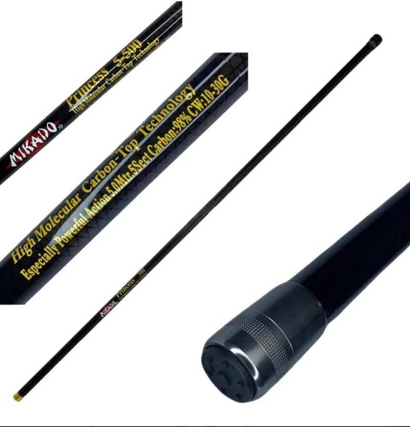 Fishing Rod 6m Mikado Carbon 3