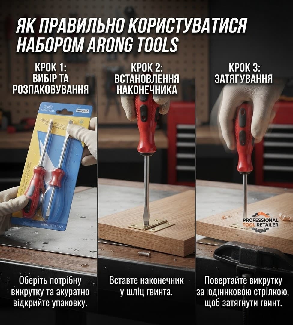 Викрутка 2шт 19см блист 2