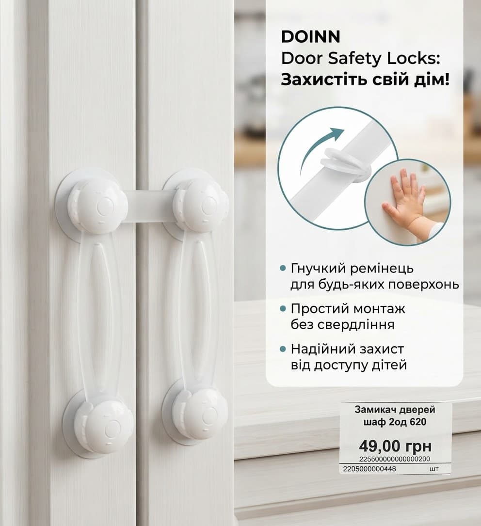 Замикач дверей шаф 2од 620 3