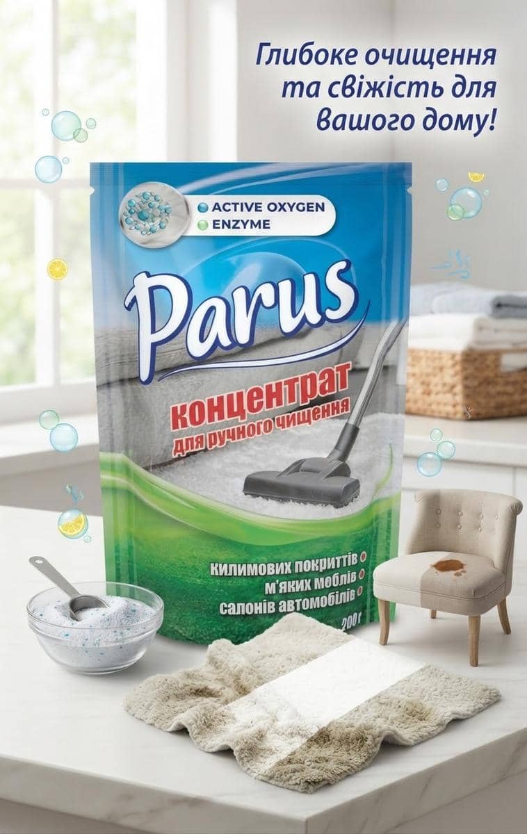 Засіб для чищення килимів концентрат 4