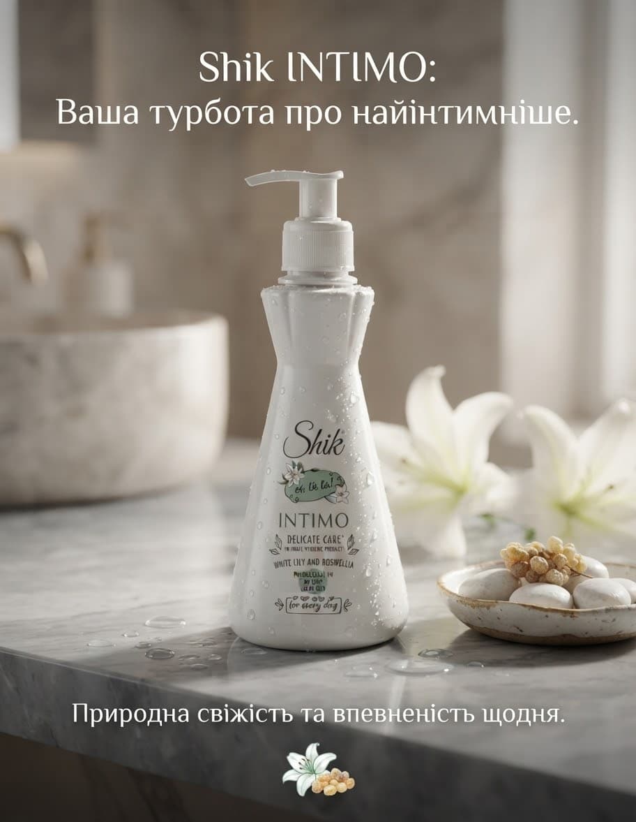 Засіб для інтимної гігієни Shik lntimo Delicate 0.3кг 3