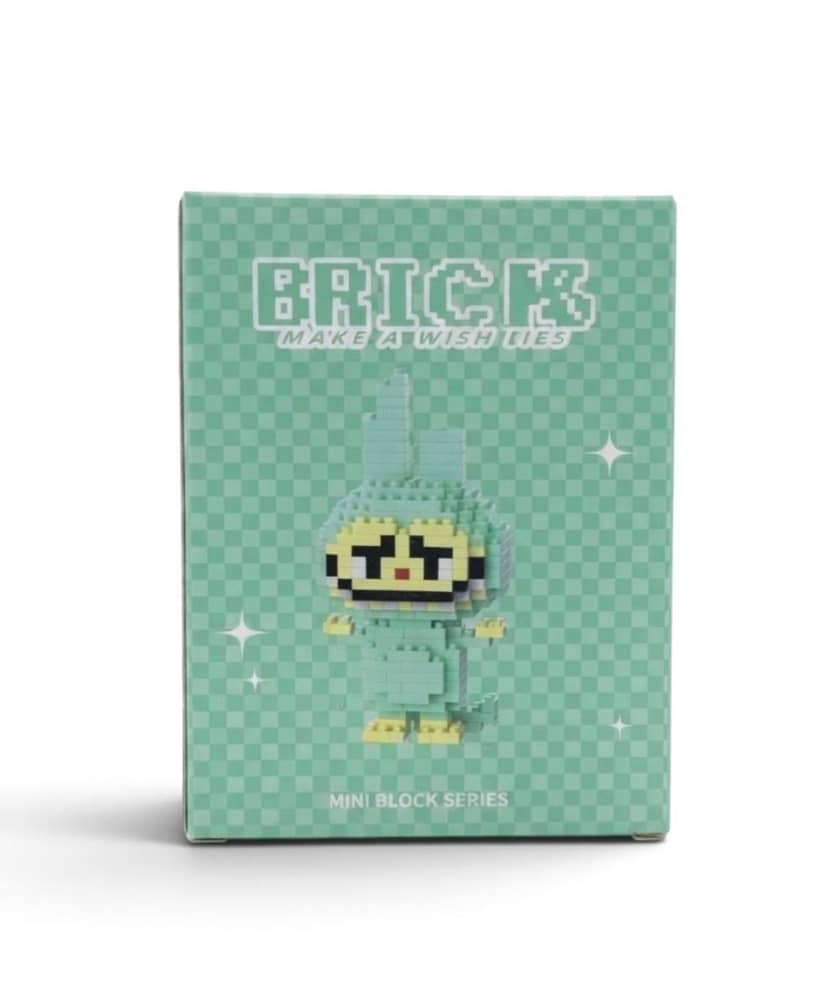 зайчик бірюзовий Конструктор BRICKS L2015 2
