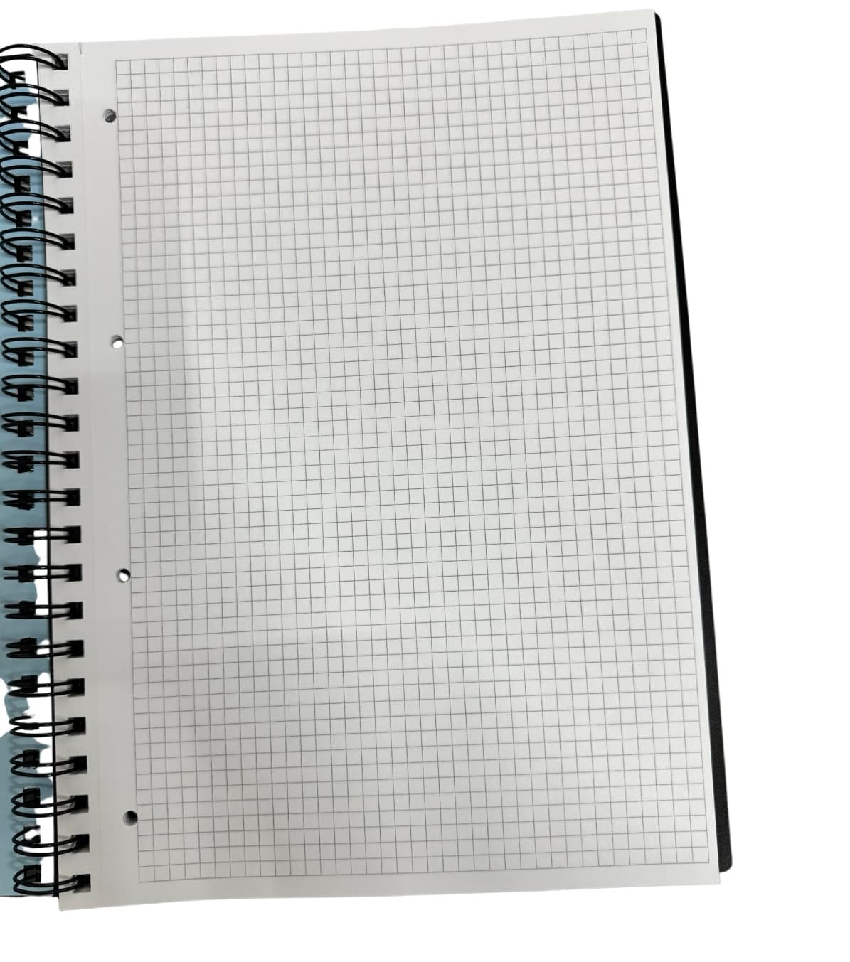 CROKO A4 Spiral Notebook, 100 Sheets, Plastic Cover, Black 2
