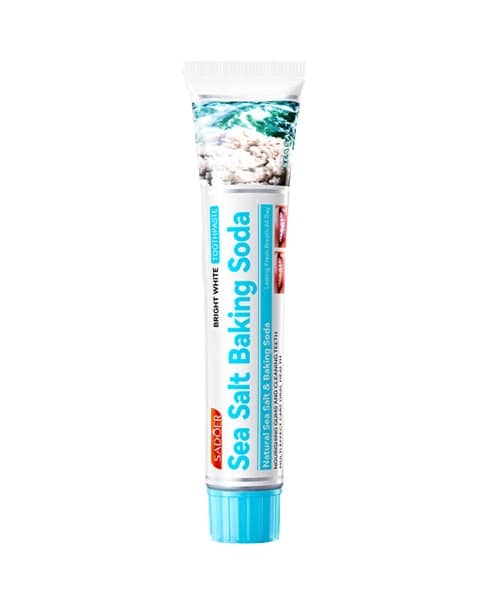 SADOER Whitening Toothpaste, Sea Salt & Soda 2